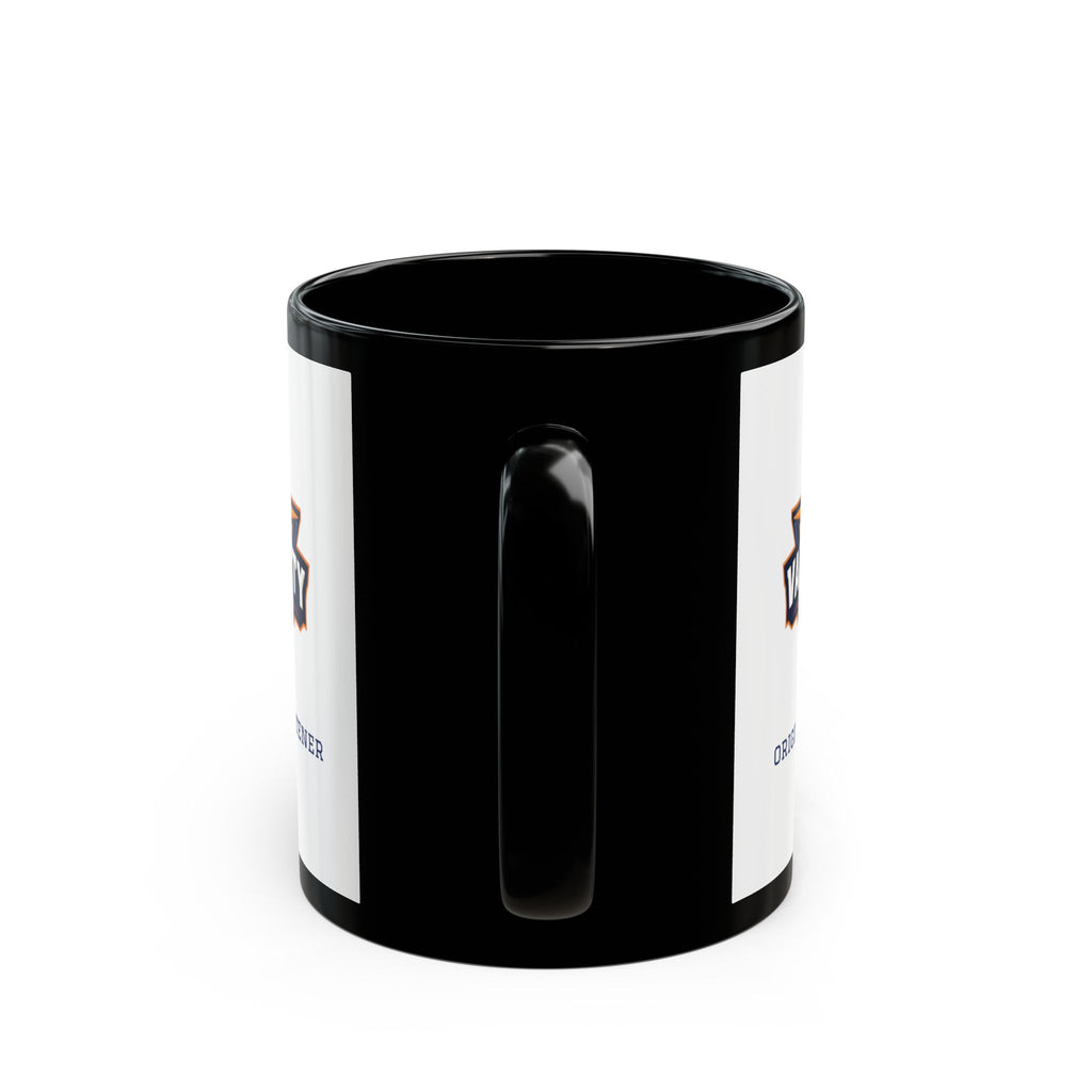 Varsity Viewpoint "Origin Listener" Black Mug — 11oz & 15oz